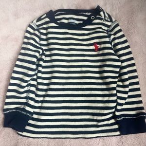 Navy and White Ralph Lauren Thermal